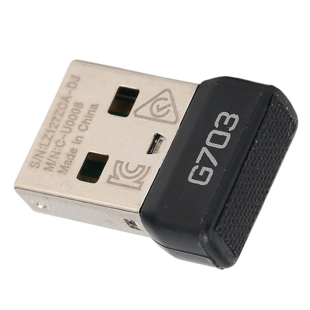 Replacement USB Receiver for Lightspeed G703 GHz Wireless Compatible with Desktop PCs 2.4 Mouse,
