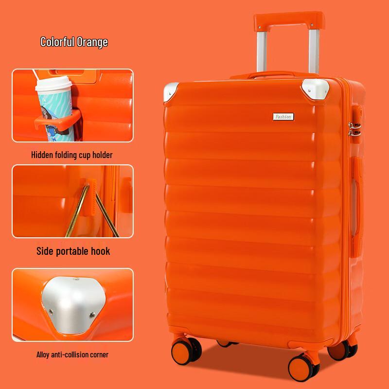 PACKAGE FASHION Modern Travel Trolley Luggage 20 inch