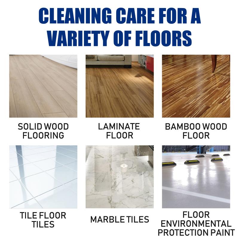 Floor Tile Cleaner Liquid Tile Strong Stain Cleaner Marble Mopping Cleaning Floor Yellowing Dirt Washing Floor Brightening Agent