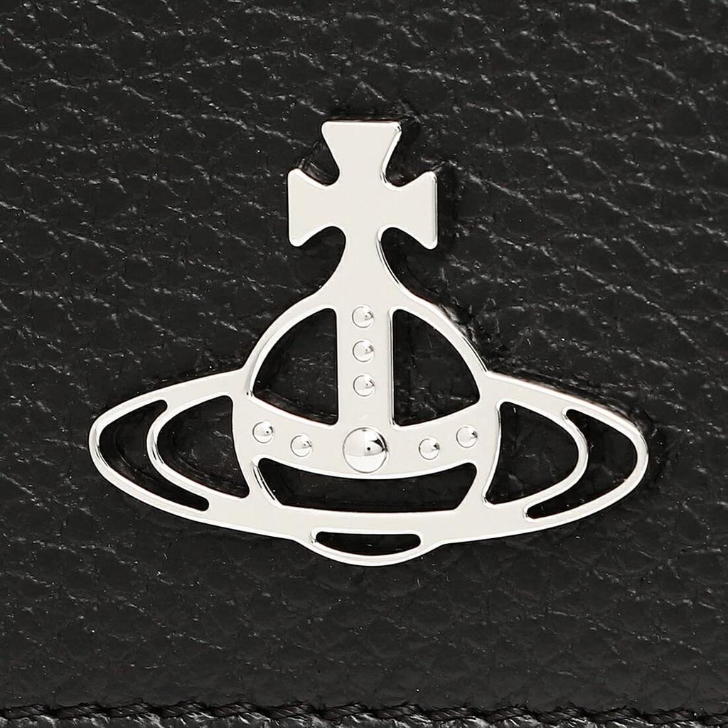 Vivienne Westwood Genarbtes Leder Karten 51110015 L001J N401 Etui, Damen, [Gebraucht]