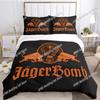 New J-Jagermeister Deer Duvet Cover Kawaii Comforter Bedding Sets Soft Quilt Cover and Pillowcases Single Double Queen King
