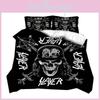 Heavy Slayer Metal Band Music Comforter Print Bedding Three Piece Set Bedroom