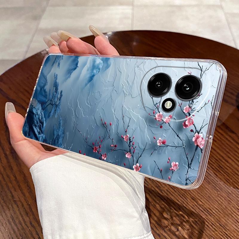 Gel-Hülle für Honor 400 Pro Honor400 Funda Honor 400 Lite Capa Klare Silikon-Weich-TPU-Rückseite Niedliche Katze Schutzhülle