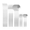 Multi-Colors 20Pcs Cutlery Set Dinnerware Set Dinner Knife Cake Fork 304 Stainless Steel Rainbow Silverware Home Tableware Se