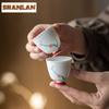 2 Stück/Los Handbemalte Pflaumenblüten Teetasse Retro Teeschale Niedliche Tasse Teeprobe Persönliche Tasse Jianzhan Meistertassen Teeset Handwerk 35 ml