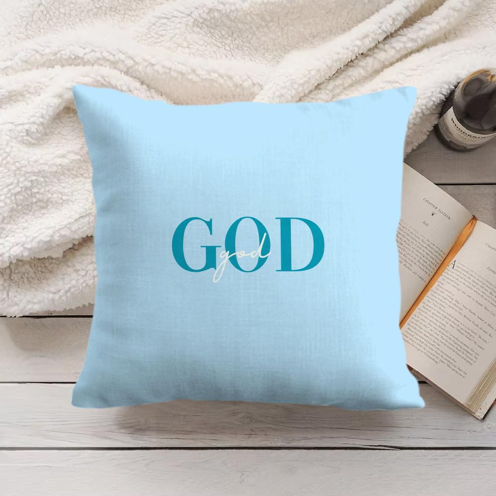 Simplicity Pattern Love Cushion Cover Silky Short Plush Invisible Zipper Dustproof Sofa Pillow Case For Home Decor