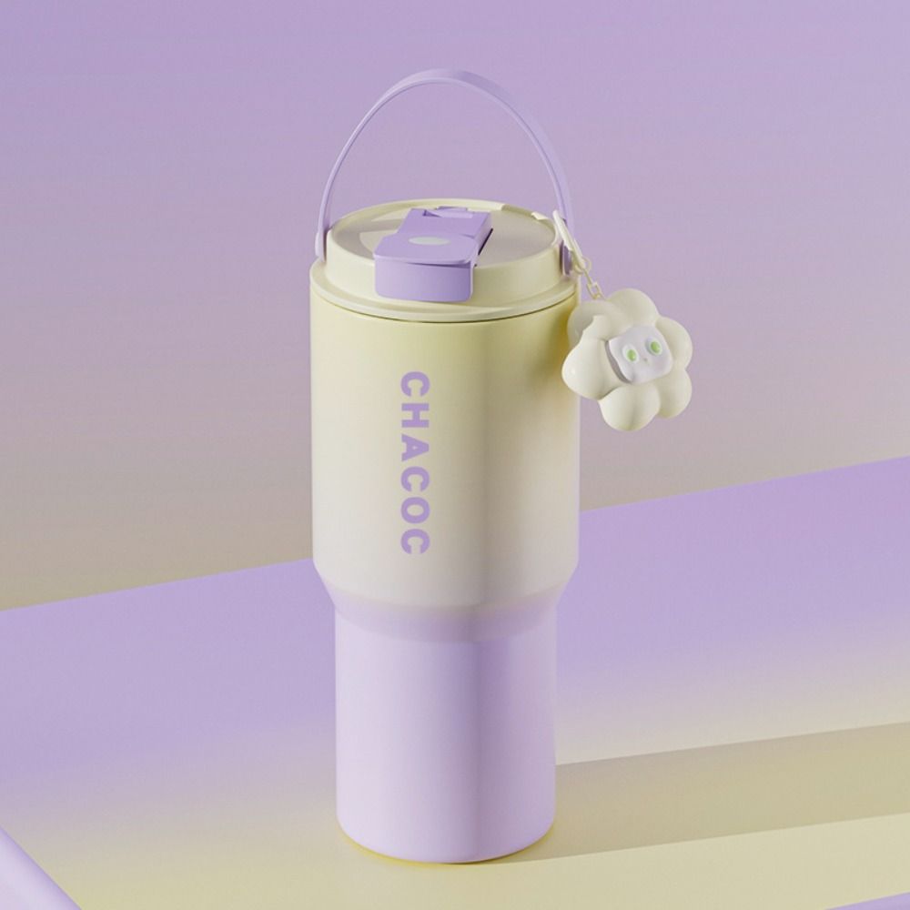 Fashion Vacuum Thermos Cup Stainless Steel Water Bottle Drinkware Insulation Cup  Gift