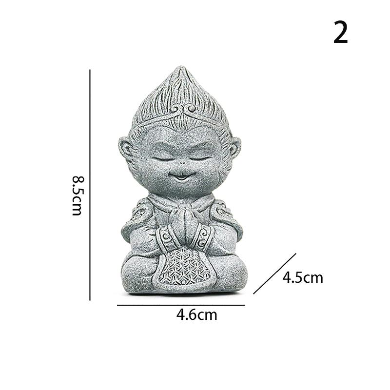 

1 шт. Черная мифология Укун Чайный питомец Украшения Бутик Милый Мини Король обезьян Чайный сервиз Украшение Аксессуары для чайного столика