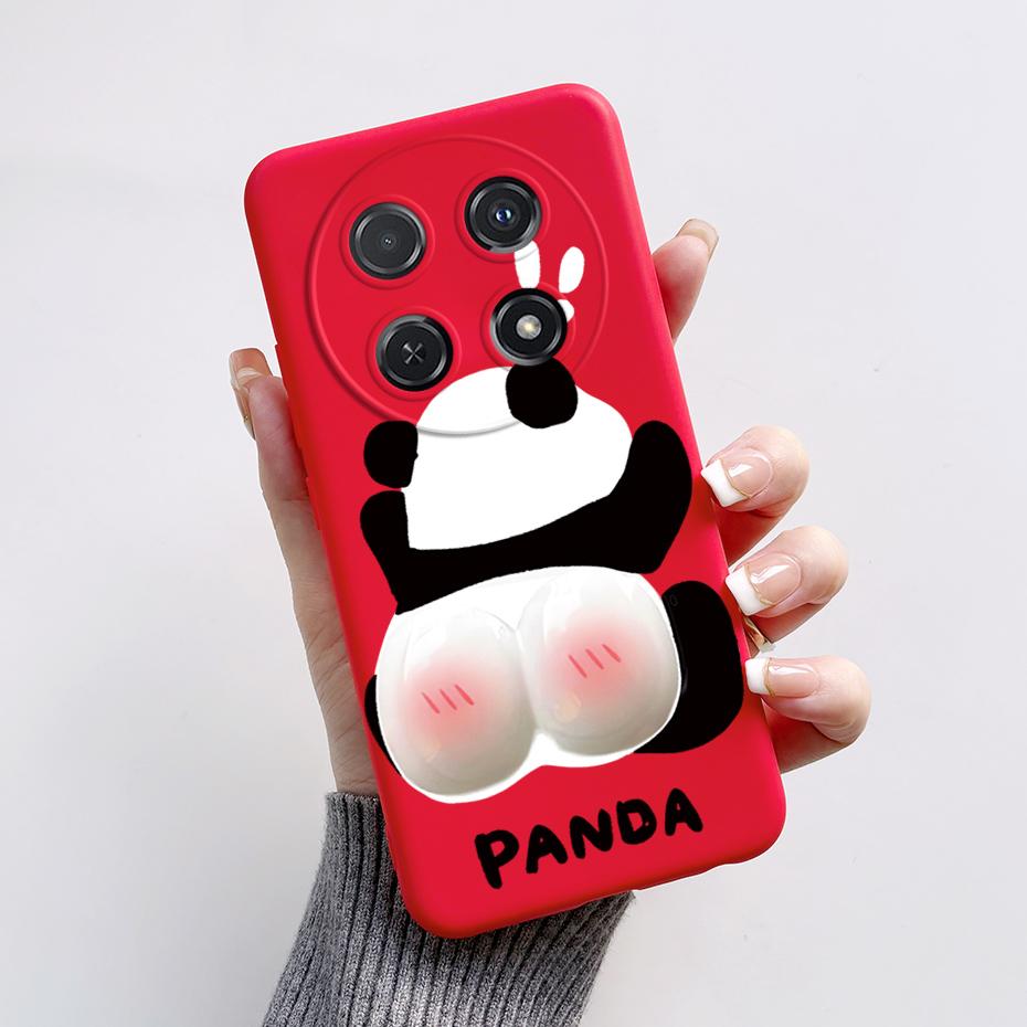 For Huawei nova 12i Case Huawei nova 12i Phone Case Huawei nova 12I CTR-L81 6.7'' Cute Panda Shockproof Bumper Cover Soft Fundas