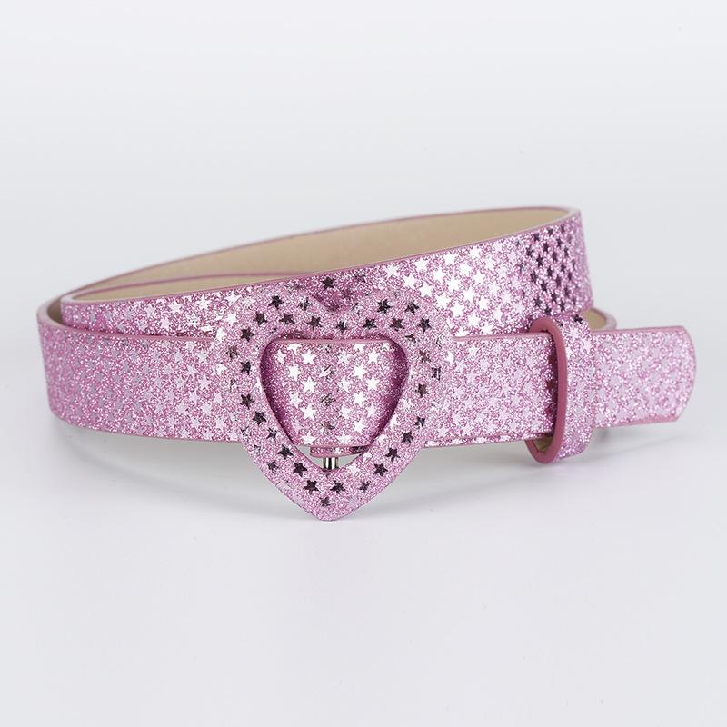 Shein Temu Exterior Decorative Children'S Belt Premium Casual Pin Buckle Pu Trouser Belt
