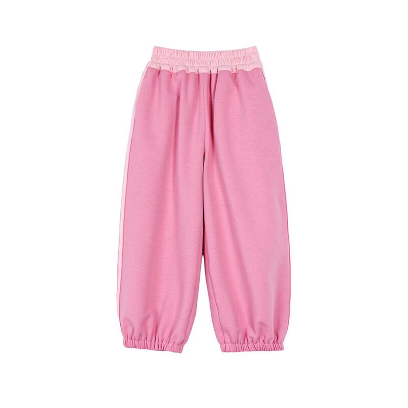 LUSON Girls' Retro Sweatshirt & Sport Pants Set