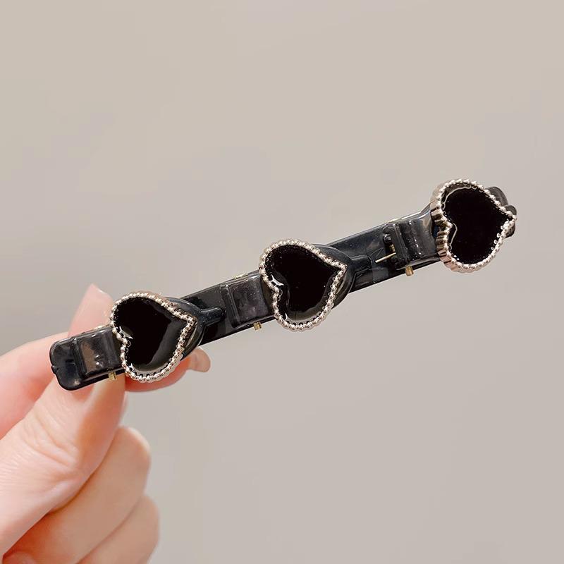 Autumn & Winter Coffee Hair Clip: Women's Seamless Duckbill, BB & Bangs Clips