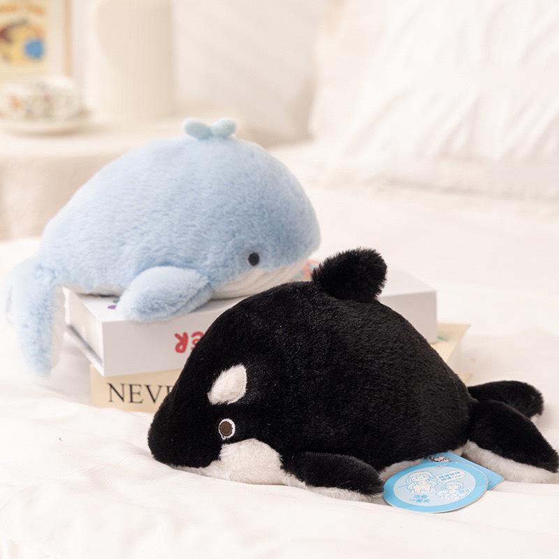 Adorable Ocean Plush: Whale, Seal, and Dolphin Soft Hugging Dolls - Perfect Gift for Girls