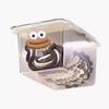 Storage Rack Smooth Pull Transparent Visual Slide Rail Buckle