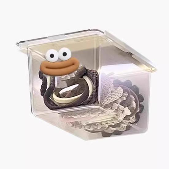 Storage Rack Smooth Pull Transparent Visual Slide Rail Buckle