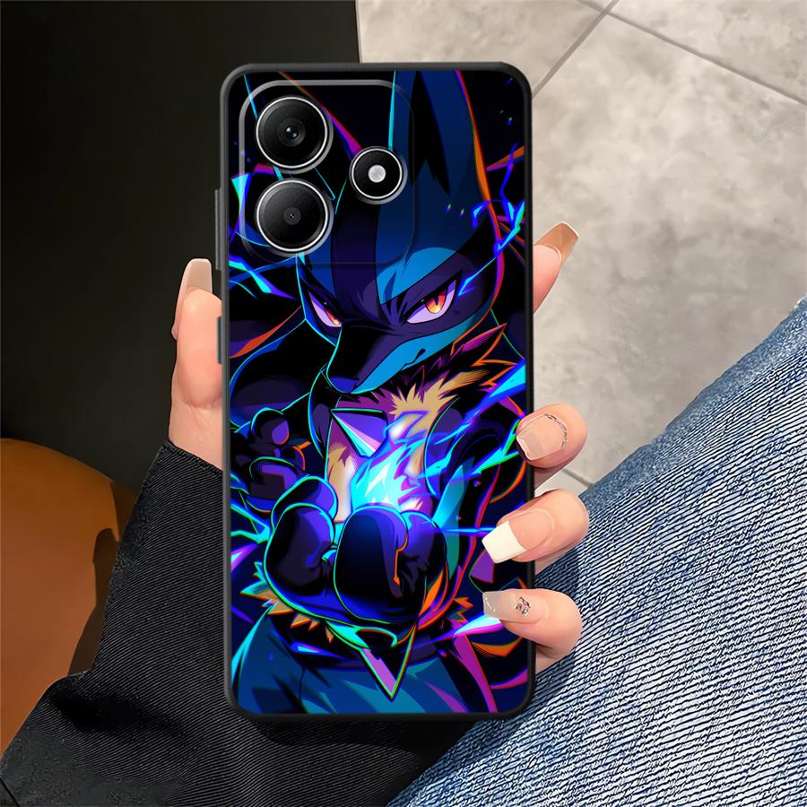 Cool Pokemon Pikachu Case for Xiaomi Redmi Note 7 8 10 14 12 Pro 10S 9S 11 11s 12s 9 13 Pro Plus Funda Phone Cover