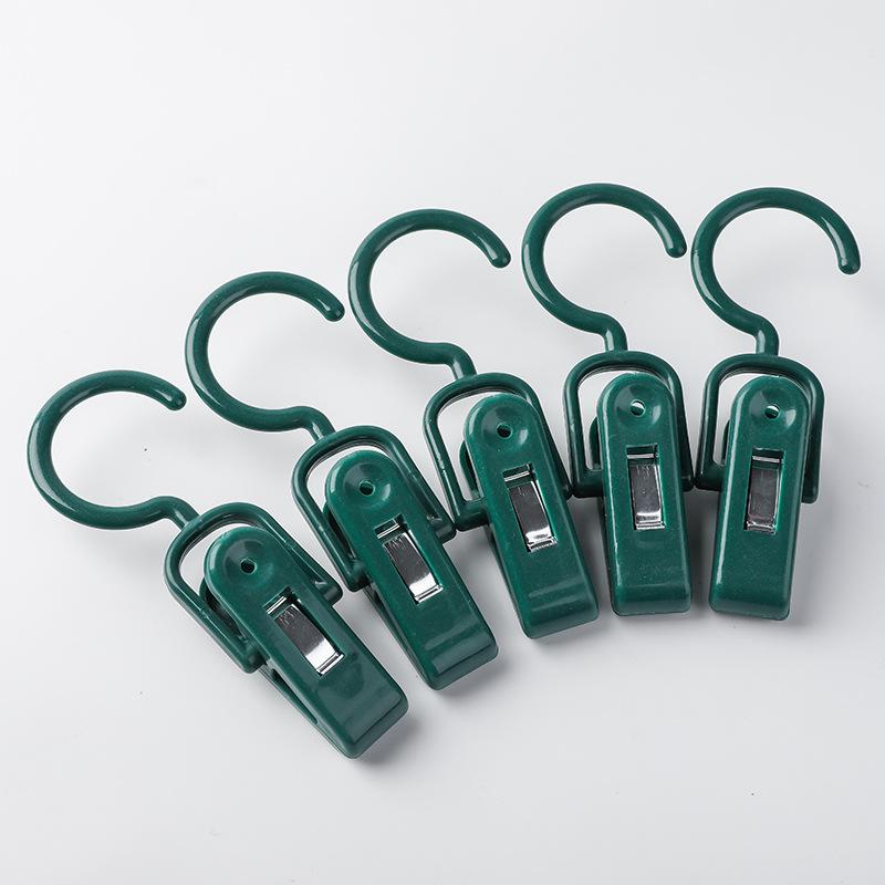Hook-equipped Multi-functional Clip, Hat Storage Clip, Pants Clip, Home Traceless Clip, Sock Drying Clip, Windbreaker Clip