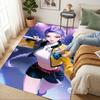 Purple Hair Singer Living Room Non-Slip Area Rug Soft Carpet for Bedroom Game Playroom Sofa Office Home Decor Doormat Christmas Gift C9211340