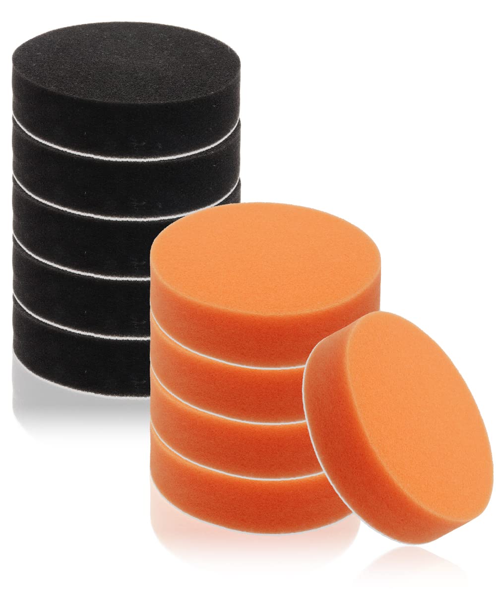 

SanDoll 150mm Soft Buffing Sponges Various Sizes Available Protects Your Car from Scratches For Electric Car and Compounding 10-Pack - - - Polishers,