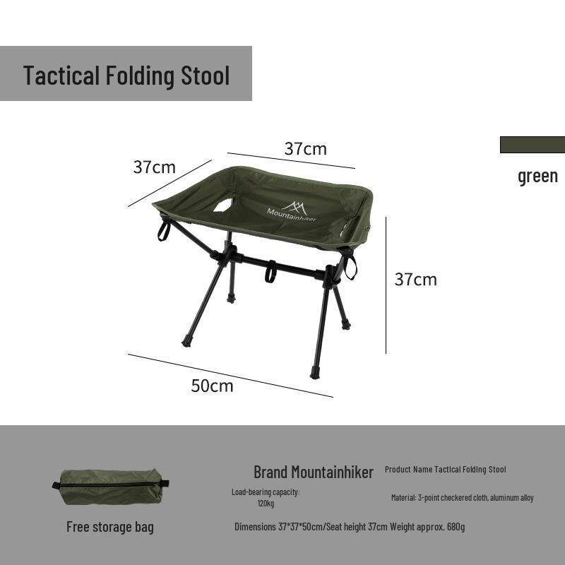Portable Lightweight Aluminum Folding Chair for Outdoor Leisure and Fishing