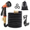 Automatic Retractable Magic Hose with Garden Sprinkler & High-Pressure Car Wash Water Gun