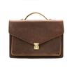 High-end Genuine Leather Men's Briefcase, Business Trip Handbag, Computer Bag, Single-shoulder Crossbody Bag