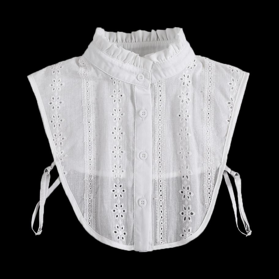 Kids' Autumn & Winter Ruffle Stand-Up Fake Collar