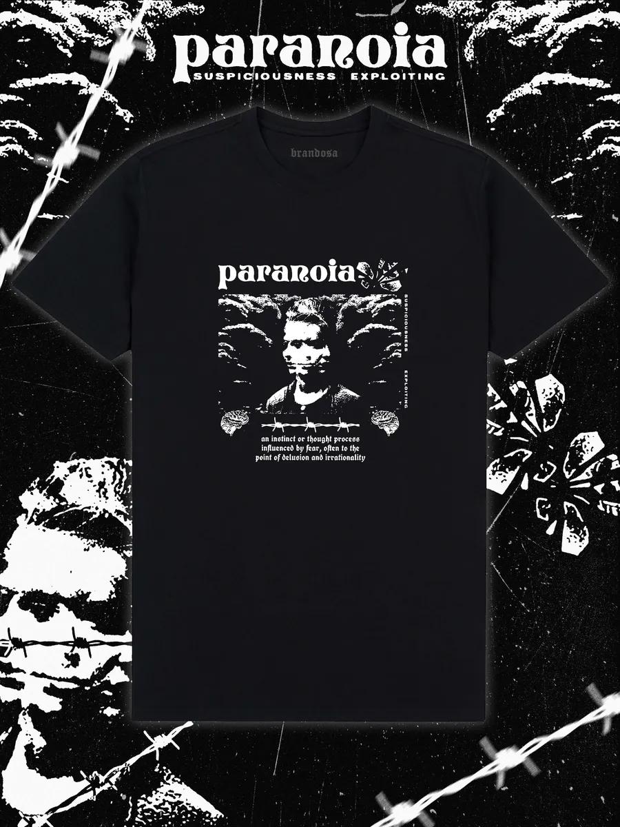 Oversized Y2K print T‑shirt 4XL