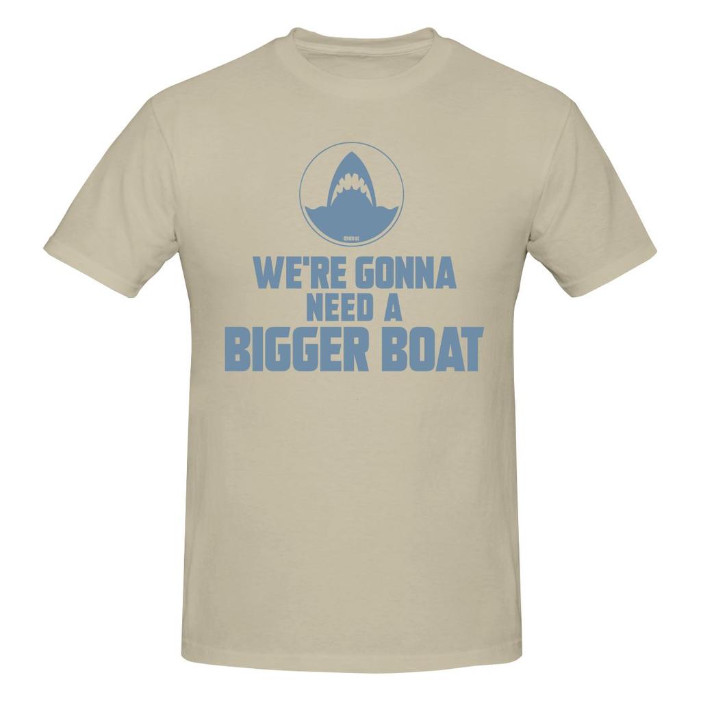 Funny Jaws Movie Were Gonna Need A Bigger Boat Unisexs Printed Tshirt Unisex T Shirtt Shirts