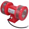 Motor Alarm Dual Way 135dB High Decibel Electric Air Raid Siren Screw Mounting AC 220V MS?590