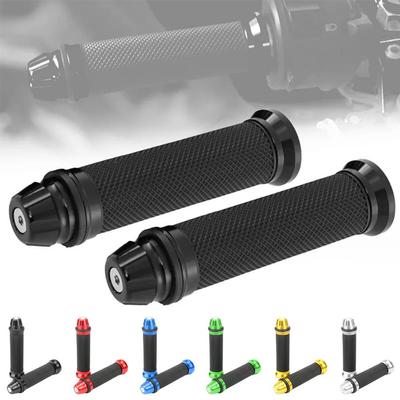 Motorfiets Handvatten 7/8'' Remhendel Stuur Stuur Handvat Scooter Zacht Handvat Handvatten Stuur Handvat Voor Alle Cross Pitbike Motoc X2J8