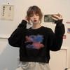 Short sweater women's loose Korean version new spring and autumn thin Japanese vintage long-sleeved tops and clothes trendy ins