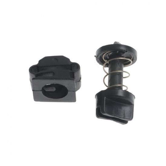 2Pcs Trailer Hitch Bezel Hardware Retainer Kit for Jeep Grand Cherokee 2012-