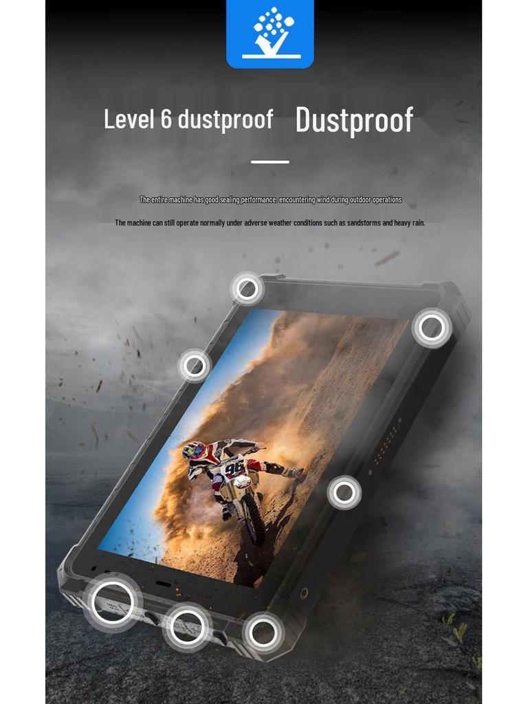 2026 10-inch Windows N100 Rugged Explosion-Proof Tablet with NFC & Fingerprint Scanning
