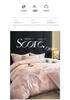 Light Luxury 100% Cotton Embroidered 4-Piece Bedding Set with Rounded Corner Sheets