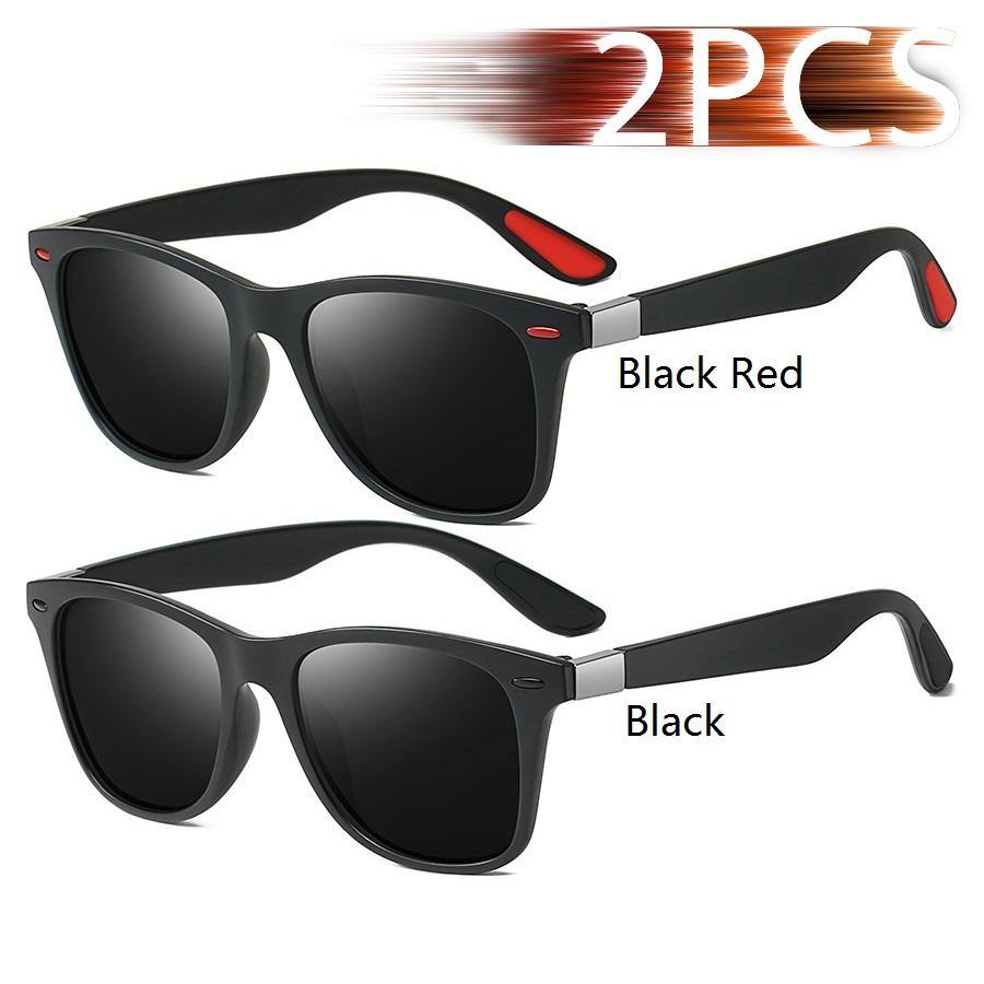 

Модные винтажные квадратные унисекс солнцезащитные очки для вождения и рыбалки мужские и женские люксовые брендовые дизайнерские солнцезащитные очки с антибликовым покрытием Uv400