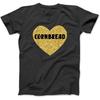 Cornbread I Love Cornbread Funny Food T-Shirt Sweatshirt Hoodie for Men Women Kids Made In Canada Black