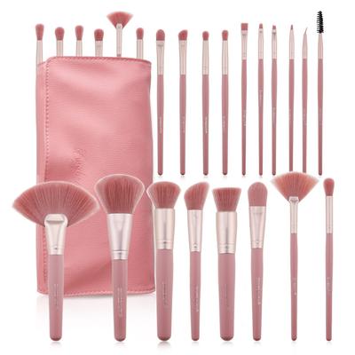 Grundierungspinsel, Pinsel für losen Puder, Lidschattenpinsel, 24-teiliges Make-up-Pinselset, Beauty-Tools mit weichen Borsten