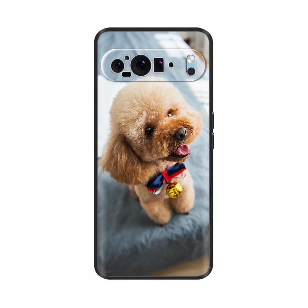 Phone Case For Google Pixel 10 Pro XL Soft Silicone TPU Painted Back Cover for Google Pixel10 Pro XL Black Shockproof Protector