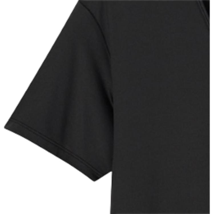 UNIQLO Cool Dry V-Neck Short Sleeve T-Shirt Men tops Black 454311-09