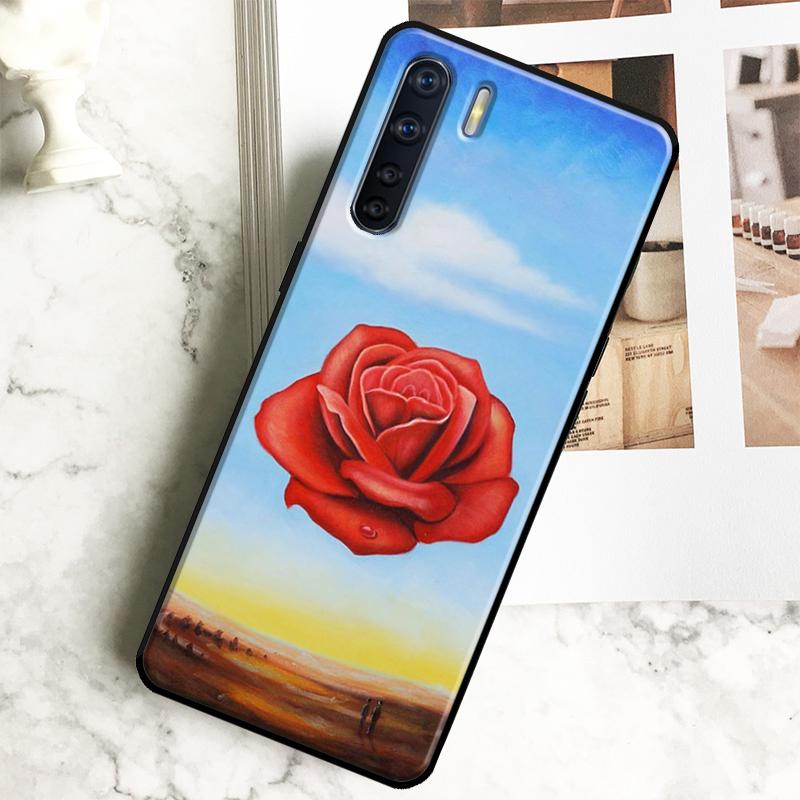 Salvador Dali Art Case For Oppo A18 A38 A58 A78 A98 A40 A60 A80 A16 A76 A96 A15 A17 A77 A74 A94 A54 A57S Cover