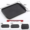 Non-Slip Rectangular Burger Tray for Restaurants
