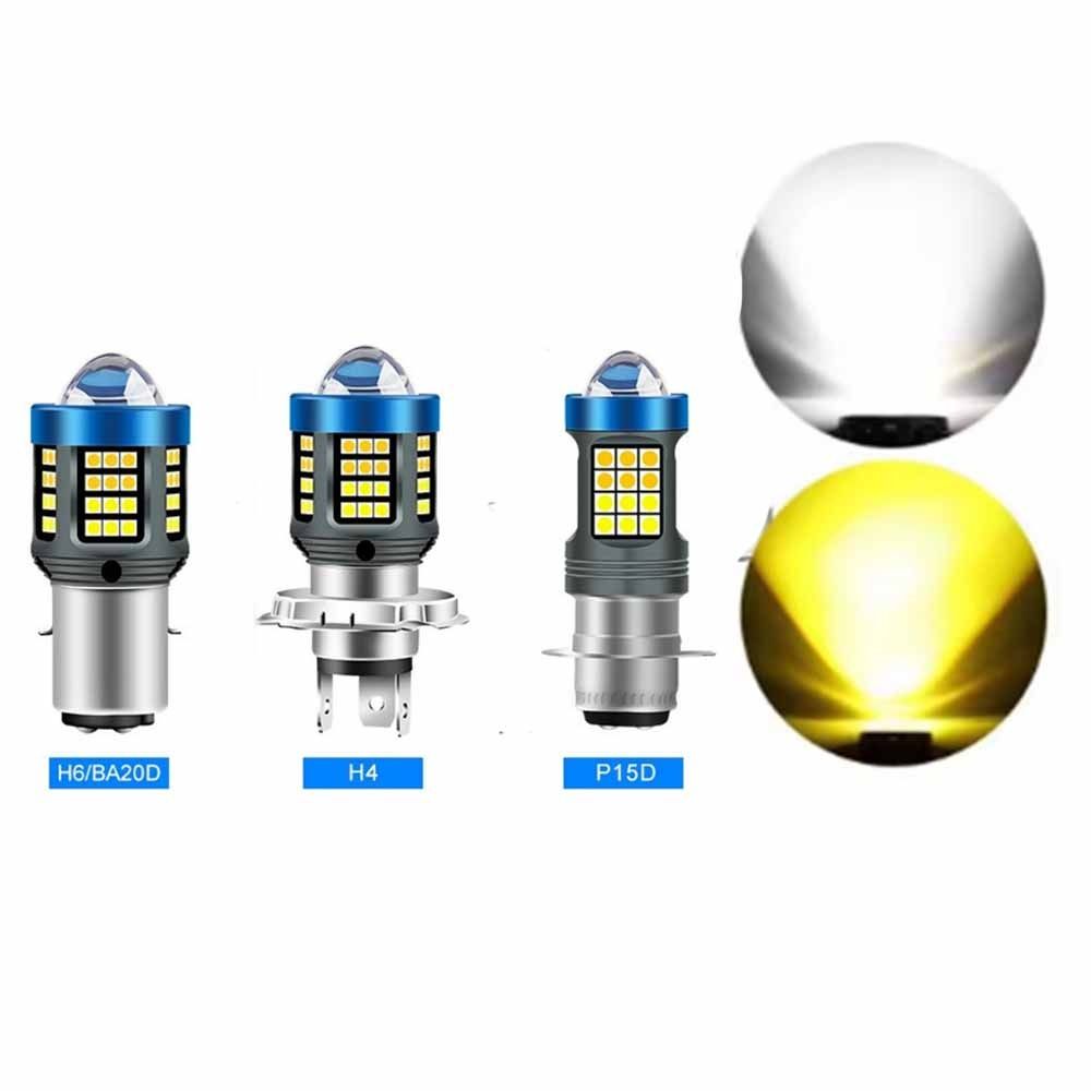 3570 LED Lens Motorcycle Fog Light Hi Lo Lamp Moto Scooter Light LED Motorcycle Headlight  Motobike