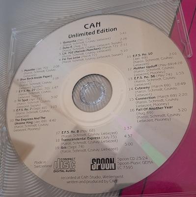 CD CAN - Unlimited Edition SPOONCD2324 Spoon Records UK Rock Used
