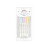 Zebra Fluorescent Pen Mild Liner 5Color set Natural Mild Lightly Fluorescent  Gentle Mild