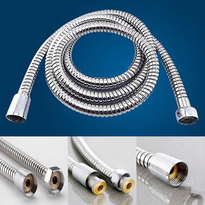 1.5M Flexible Stainless Steel Bathroom Bath Shower Water Hose Pipe Soft Tube
