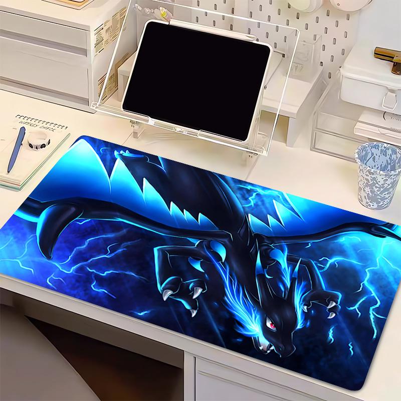 Natural Rubber Mouse Pad Pokemon Charizard gaming Computer keyboard gamer Designed specifically esports Gamer Cabinet Mousepad