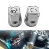 Ac29-For Honda Goldwing GL1500 1988-2000 Motorcycle Front Headlight Up/Down Adjustment Knob(2 Pieces) Chrome Design