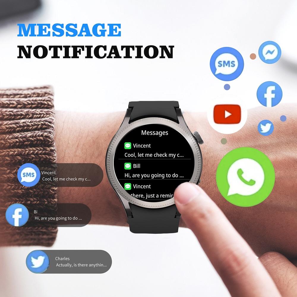 696 Women Smartwatch Blue Tooth Call Smart Watches Girl Fitness Sleep Health Monitoring Information Push Clock Sports Waterproof