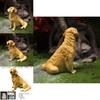 Resin Golden Retriever Dog Figurine Garden Decor Gift For Animal Lovers And Home Decor